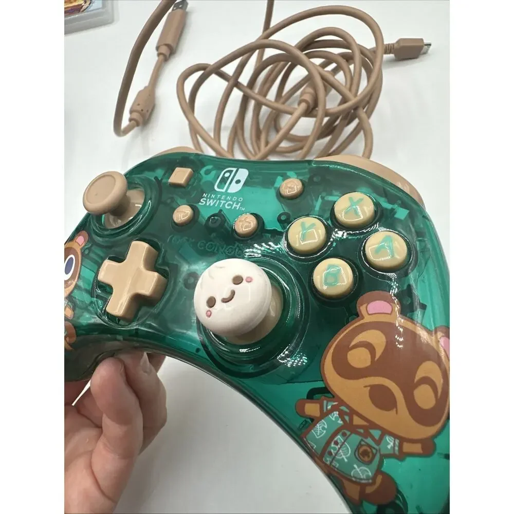 Rock Candy Animal Crossing Wired Controller Nintendo Switch Green